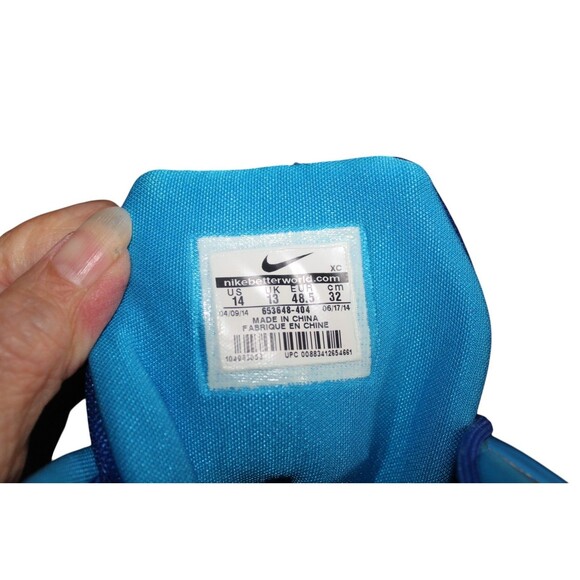 Nike LeBron Basketball Shoes Men Shoe Size 14 653648-404 King James Blue - Picture 13 of 14